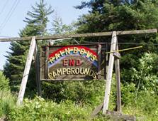 Rainbow's sign on NY 30