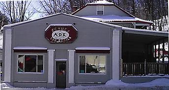 Schue's Adk Bar & Grill,  63 Broadway, NY 86, Corner of Bloomingdale Road,  Downtown Saranac Lake