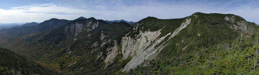 High Peaks Panorama: Haystack, Basin, Saddleback & Gothics from Pyramid