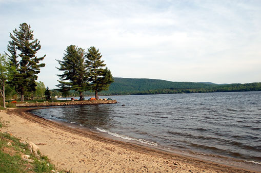 Lake Pleasant and the Village Beach